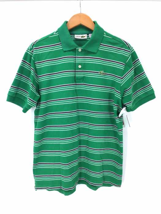 CHEMISE LACOSTE（シュミーズ ラコステ） ボーダーポロシャツ MADE IN USA メンズ トップス