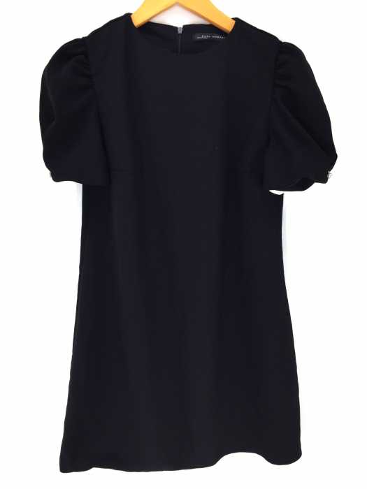 ZARA WOMAN(ザラ ウーマン) シフォンワンピース パフスリーブ袖装飾 レディース ワンピース