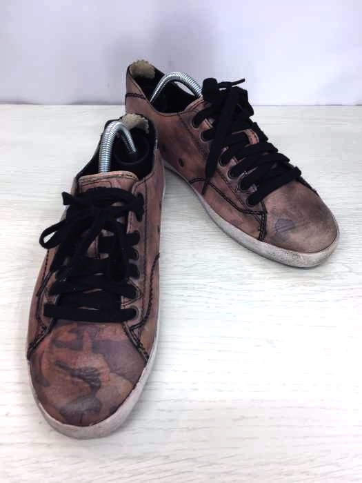 DIESEL（ディーゼル） レザーローカットスニーカー メンズ シューズ
