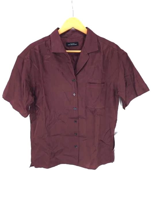 UNITED ARROWS green label relaxing（ユナイテッドアローズグリーンレーベルリラクシング） サテン オープンカラー シャツ レディース トップス