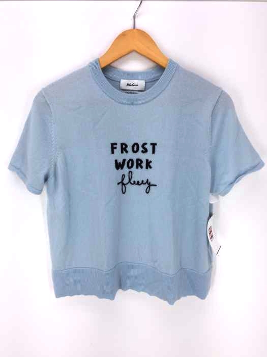 Mila Owen(ミラオーウェン) FROSTWORK ヴィエラニット 半袖 プルオーバー レディース トップス