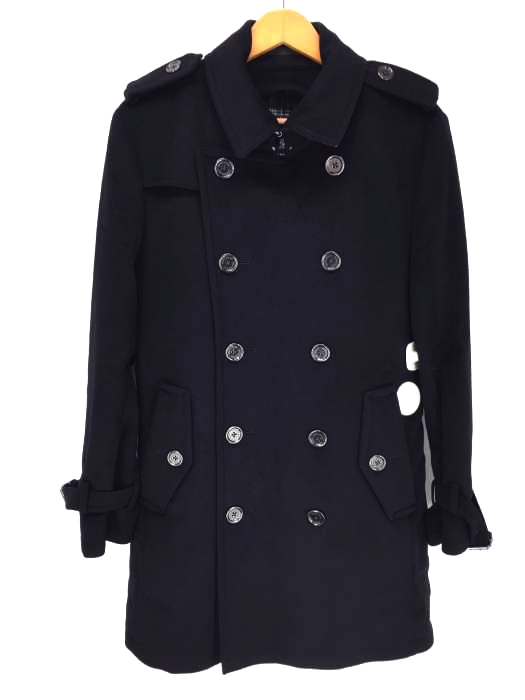 BURBERRY BLACK LABEL（バーバリーブラックレーベル） ライナー付き カシミヤ混ウール トレンチコート メンズ アウター