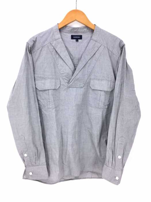 HORDEN(ホーデン) コットンスキッパーシャツ メンズ トップス