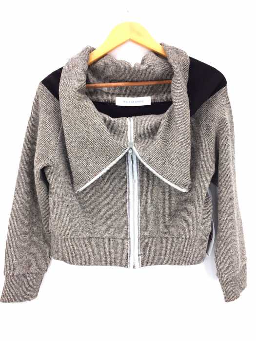 WALK OF SHAME（ウォークオブシェイム） ジップアップカットソー ririジップ レディース トップス