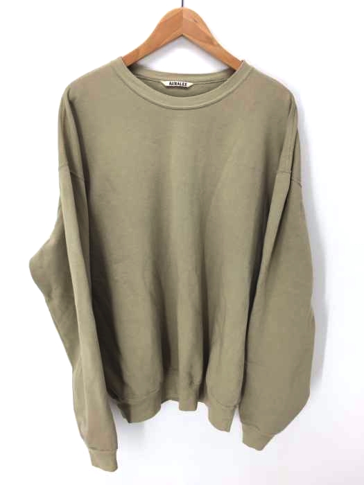 AURALEE（オーラリー） SUPER SOFT SWEAT BIG P/O メンズ トップス