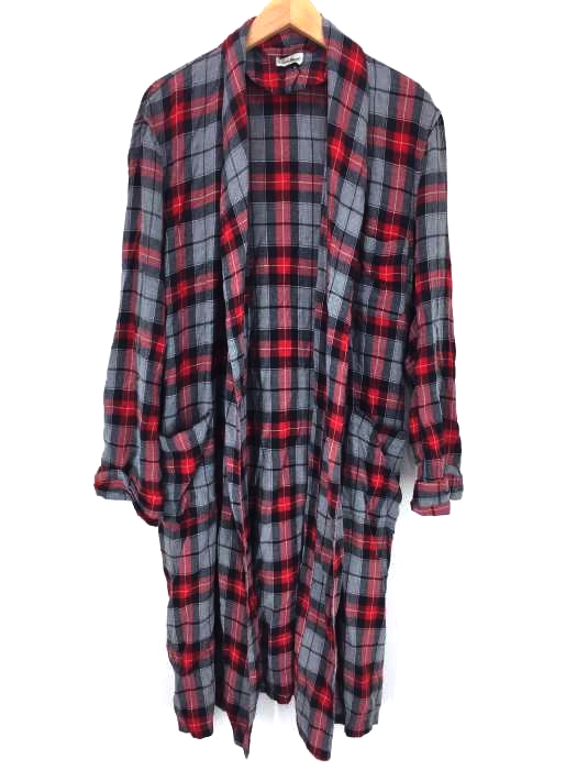 USED古着（ユーズドフルギ） Jack Marcus ウエストベルト付き ショールカラー ガウン ルームローブ メンズ アウター