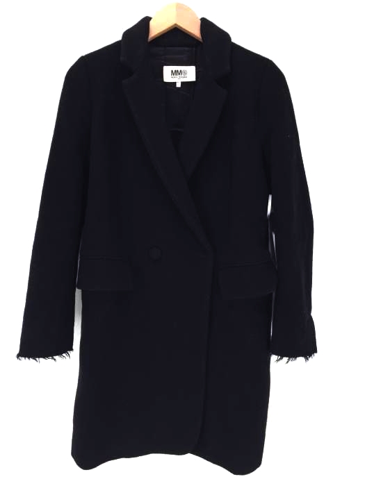 MM6 Maison Margiela（エムエムシックス メゾンマルジェラ） ウールチェスターコート ダブルブレスト レディース アウター