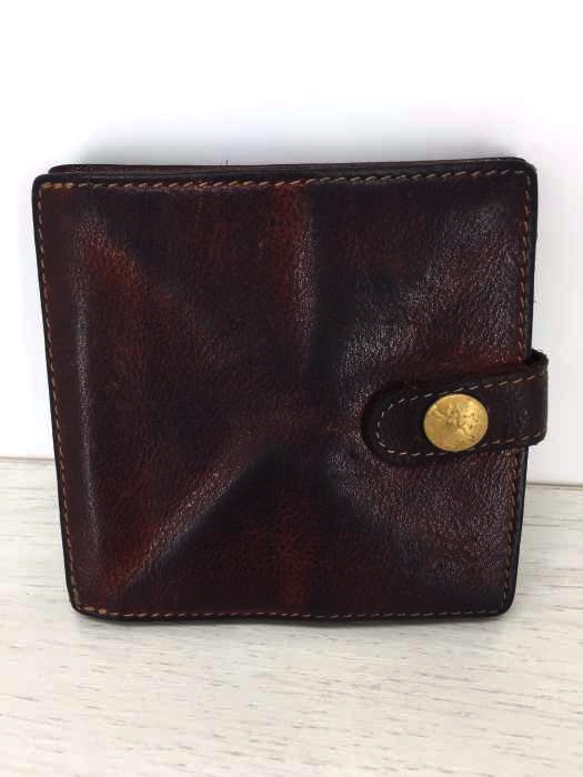 IL BISONTE（イルビゾンテ） 小銭入れ付き 二つ折り レザー財布 メンズ 財布・ケース