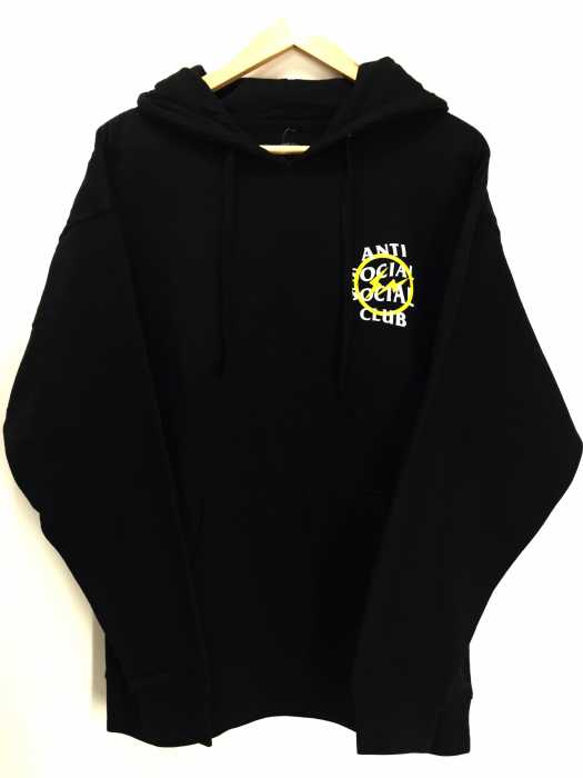 Fragment Design × ANTI SOCIAL SOCIAL CLUB(フラグメントデザイン アンチソーシャルソーシャルクラブ) 19AW YELLOW BOLT HOODIE / イエロー ボルト フーディー パーカー メンズ トップス