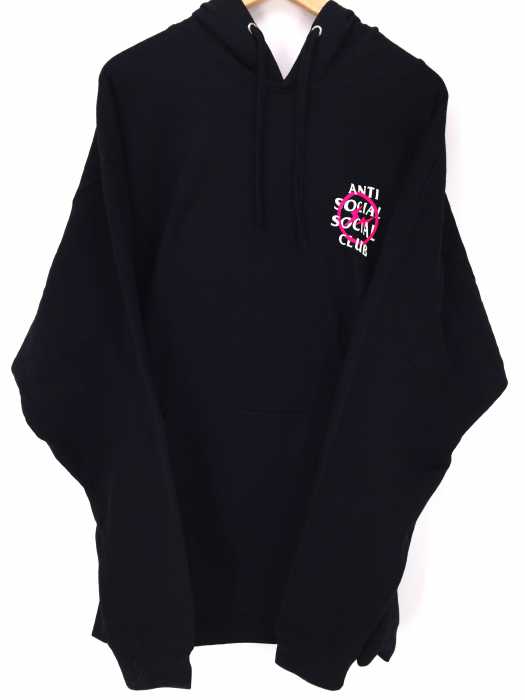 Fragment Design × ANTI SOCIAL SOCIAL CLUB（フラグメントデザイン アンチソーシャルソーシャルクラブ） 19AW　PINK BOLT HOODIE / ピンク ボルト フーディー パーカー メンズ トップス