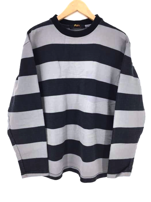 A BATHING APE(アベイシングエイプ) ボーダークルーネックスウェット メンズ トップス