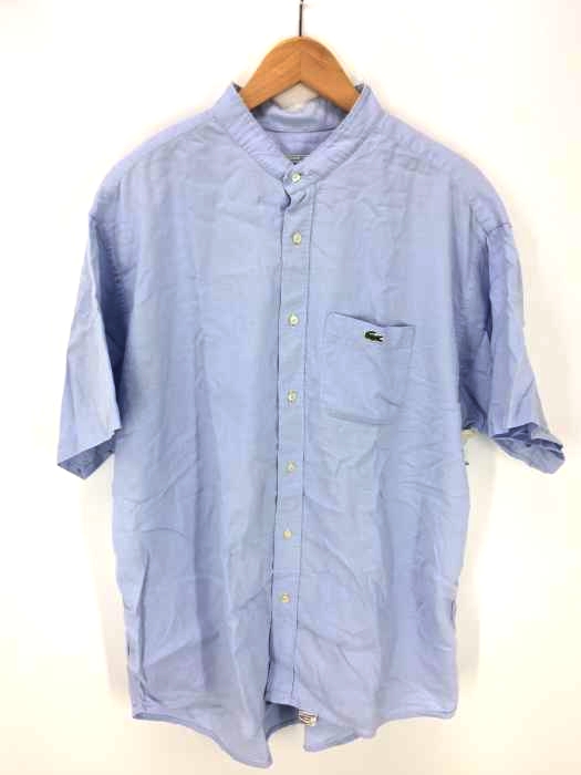 CHEMISE LACOSTE（シュミーズ ラコステ） リメイクスタンドカラーシャツ メンズ トップス