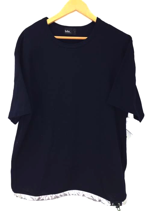 kolor（カラー） 製品染め 20/2 ボイル天竺 CUTSEW　半袖Tシャツ　 メンズ トップス