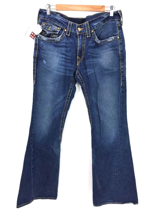 TRUE RELIGION(トゥルーレリジョン) USA製 JOEY BIG T ブーツカット フレア デニムパンツ メンズ パンツ