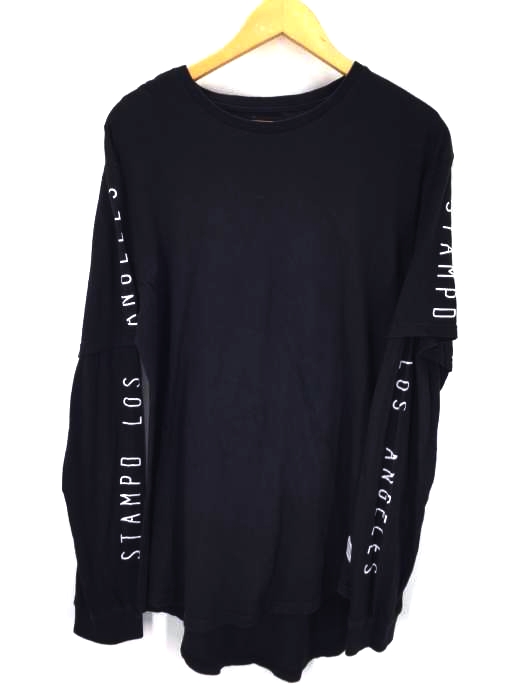 STAMPD（スタンプド） レイヤードドッキング長袖tシャツ メンズ トップス