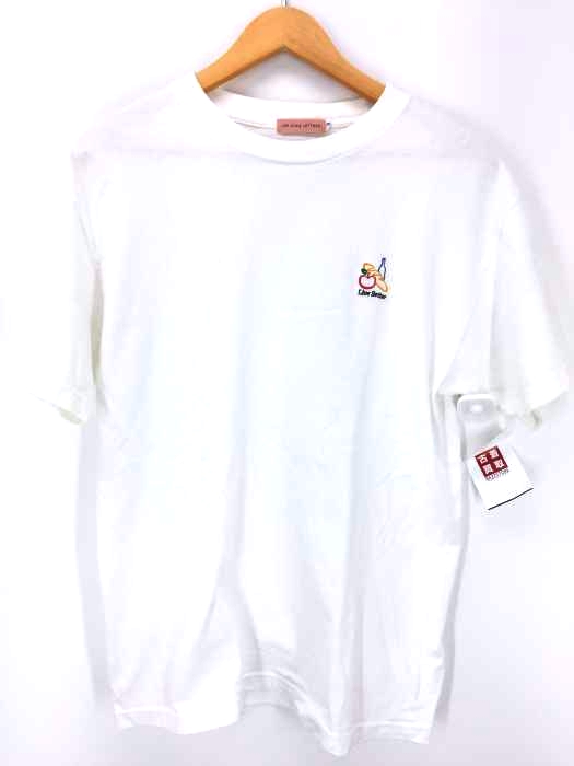 LES CINQ LETTRES(レサンクレトルズ) ワンポイント刺繍Tシャツ メンズ トップス