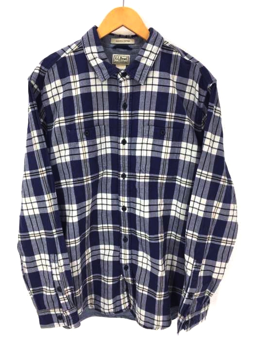 L.L.Bean(エルエルビーン) SLIGHTLY FITTED チェックシャツ メンズ トップス