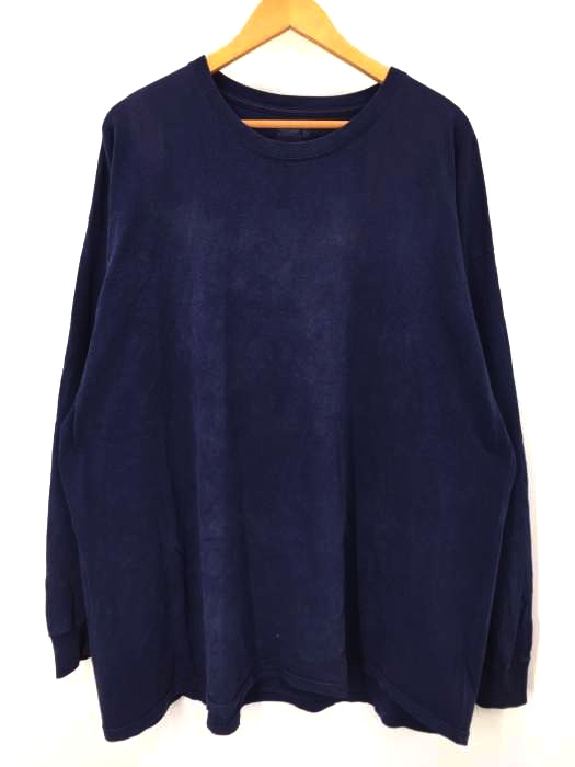 FRUIT OF THE LOOM（フルーツオブザルーム） ビッグサイズ クルーネック ロング Tシャツ メンズ トップス