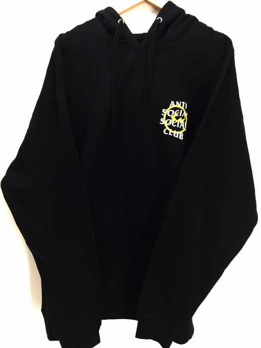 Fragment Design × ANTI SOCIAL SOCIAL CLUB（フラグメントデザイン アンチソーシャルソーシャルクラブ） 19AW　YELLOW BOLT HOODIE / イエロー ボルト フーディー パーカー メンズ トップス