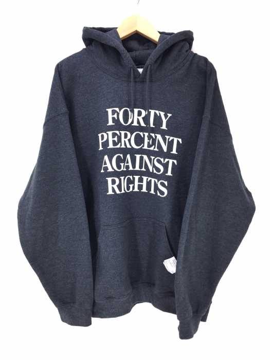 FORTY PERCENTS AGAINST RIGHTS（フォーティーパーセントアゲインストライツ） プリントプルオーバー メンズ トップス