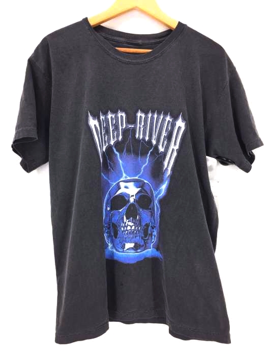DEEPRIVER（ディープリバー） vintage Thunder born Tshirt メンズ トップス