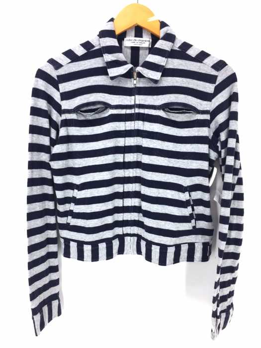 robe de chambre COMME des GARCONS(ローブドシャンブルコムデギャルソン) AD2002 RI-T021 ボーダースイングトップ レディース アウター