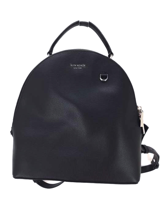Kate spade(ケイトスペード) リュック バックパック ブラック×シルバー レザー レディース バッグ