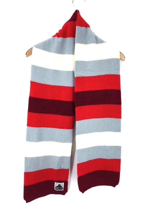 X-LARGE(エクストララージ) STRIPE KNIT SCARF メンズ ファッション雑貨