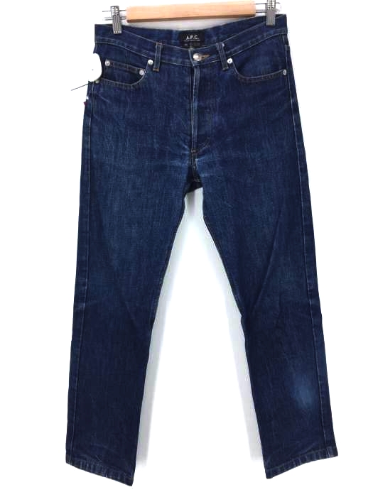 A.P.C.（アーペーセー） ボタンフライ ストレートデニムパンツ メンズ パンツ