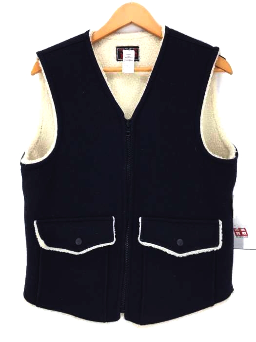 Johnson Woolen Mills（ジョンソンウーレンミルズ） usa製 ボアウールベスト メンズ トップス