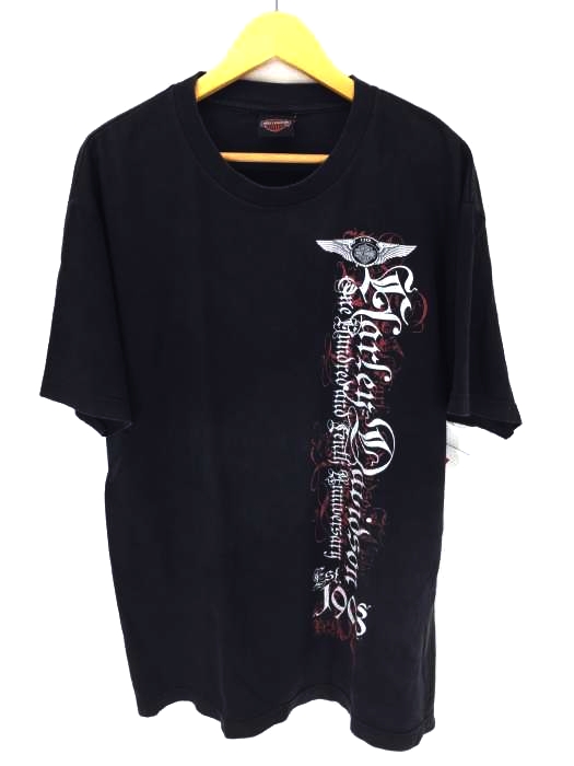 HARLEY-DAVIDSON（ハーレーダビッドソン） USA製 両面プリントTシャツ メンズ トップス