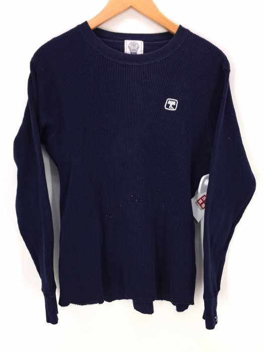 M&M（エムアンドエム） L/S サーマルクルーネック メンズ トップス