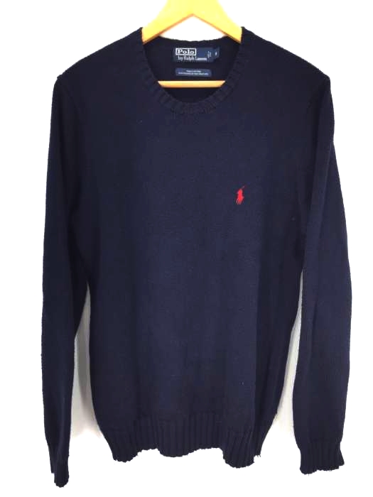Polo by RALPH LAUREN(ポロバイラルフローレン) EXCLUSIVE OF DECORATION コットンニット メンズ トップス