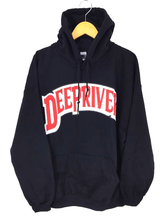 DEEPRIVER（ディープリバー） ロゴフーディー メンズ トップス