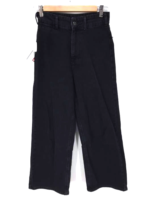 ZARA(ザラ) ブラックバギーデニムパンツ レディース パンツ