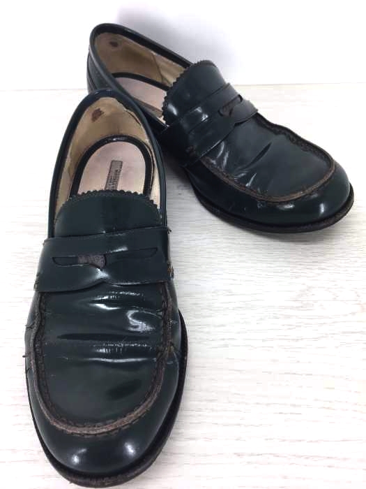 BOTTEGA VENETA(ボッテガヴェネタ) パテント コインローファー メンズ シューズ