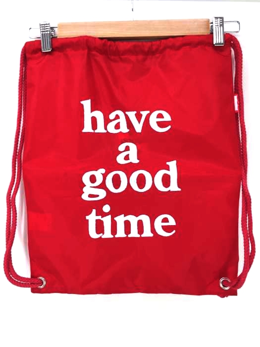 HAVE A GOOD TIME(ハブアグッドタイム) LOGO NAP SACK ナップサック メンズ バッグ