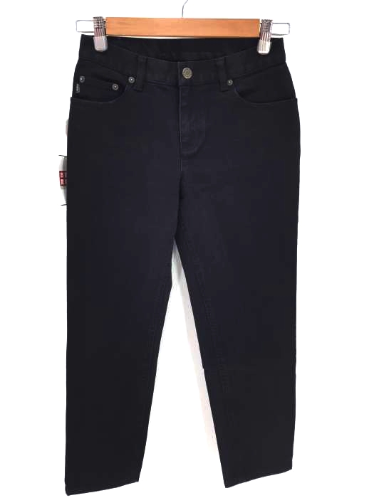 LRL LAUREN JEANS CO. RALPH LAUREN（エルアールエルローレンジーンズラルフローレン） ストレート ブラック デニム パンツ レディース パンツ
