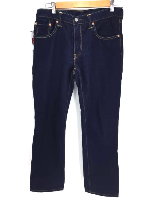 Levis（リーバイス） 502 レギュラー フィット 濃紺ストレートジーンズ メンズ パンツ