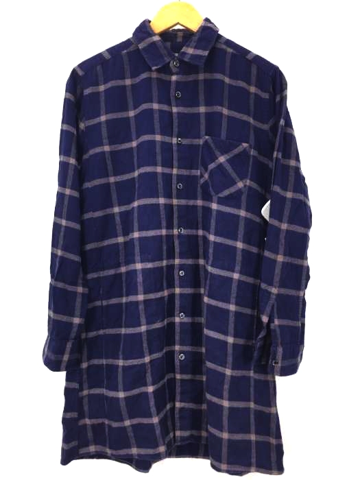 HARE（ハレ） ロングチェックシャツ メンズ トップス