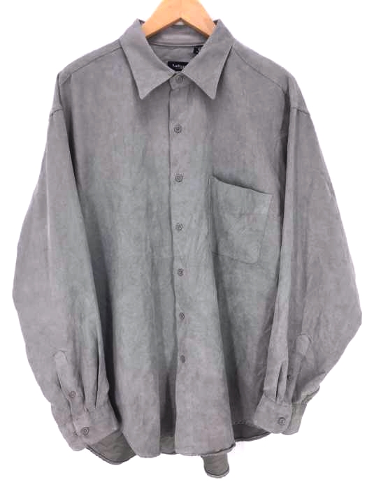 VANHEUSEN(ヴァンヒューゼン) フェイクスウェードシャツ メンズ トップス