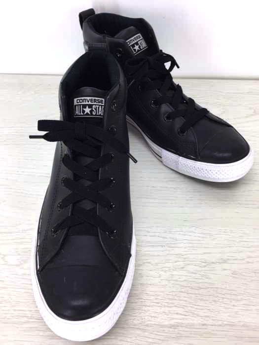 CONVERSE（コンバース） ALL STAR CT STREET MID レザー メンズ シューズ