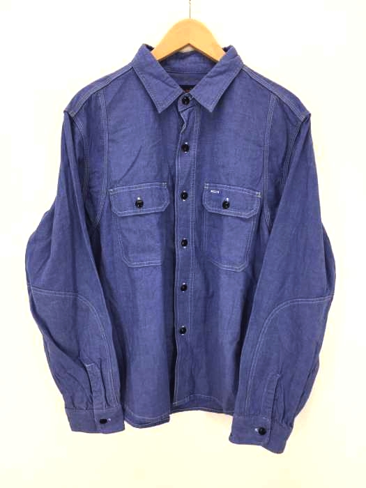 TENDERLOIN（テンダーロイン） T-CHAMBRAY SHT ワークシャツ メンズ トップス