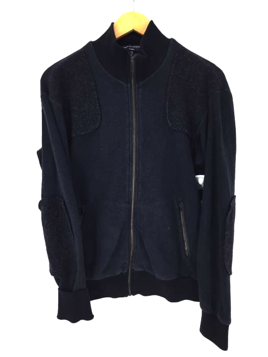 COMME des GARCONS HOMME（コムデギャルソンオム） AD2007 ユニセックス ウールパッチジップアップジャケット メンズ アウター