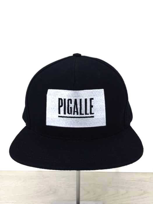 PIGALLE（ピガール） USA製 ロゴ刺繍6パネルキャップ メンズ 帽子