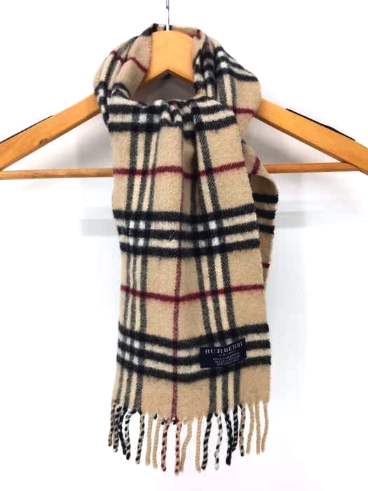 BURBERRY LONDON（バーバリーロンドン） ノバチェック ウールマフラー レディース ファッション雑貨