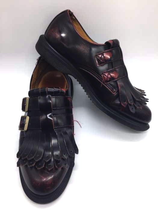 Dr.Martens（ドクターマーチン） ELLARIA  ダブルモンク ストラップ タッセルローファー レディース シューズ