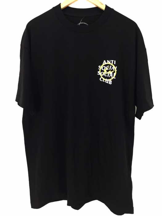 Fragment Design × ANTI SOCIAL SOCIAL CLUB（フラグメントデザイン アンチソーシャルソーシャルクラブ） 19AWYELLOW BOLT TEE / イエロー ボルト Tシャツ メンズ トップス