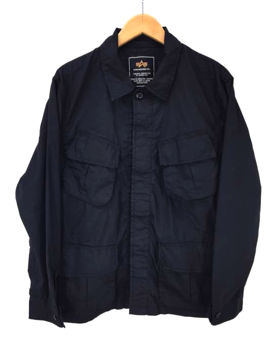 ALPHA INDUSTRIES（アルファインダストリーズ） ミリタリーシャツジャケット メンズ アウター