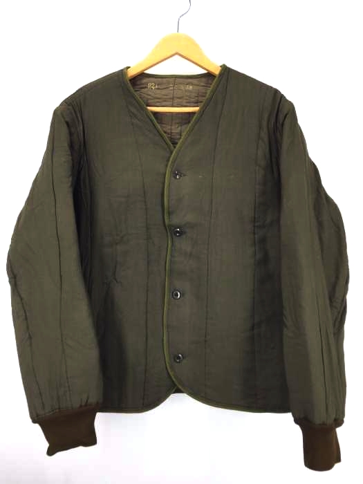 USED古着(ユーズドフルギ) チェコ軍 M-60 キルティングライナージャケット メンズ アウター